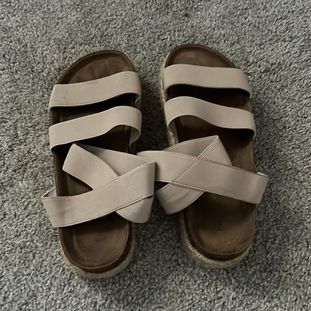 platform gladiator sandals